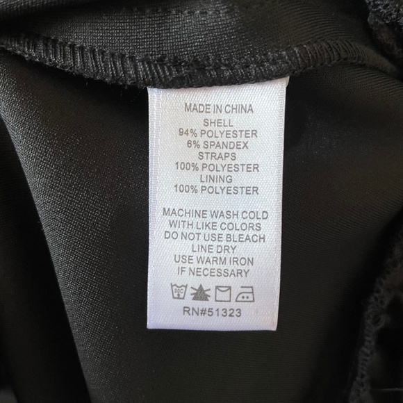 ✨1. STATE✨ NWT Sugar Plum Ruffle Hem Mini Dress in Black Sz US 2, 4 - Picture 9 of 9